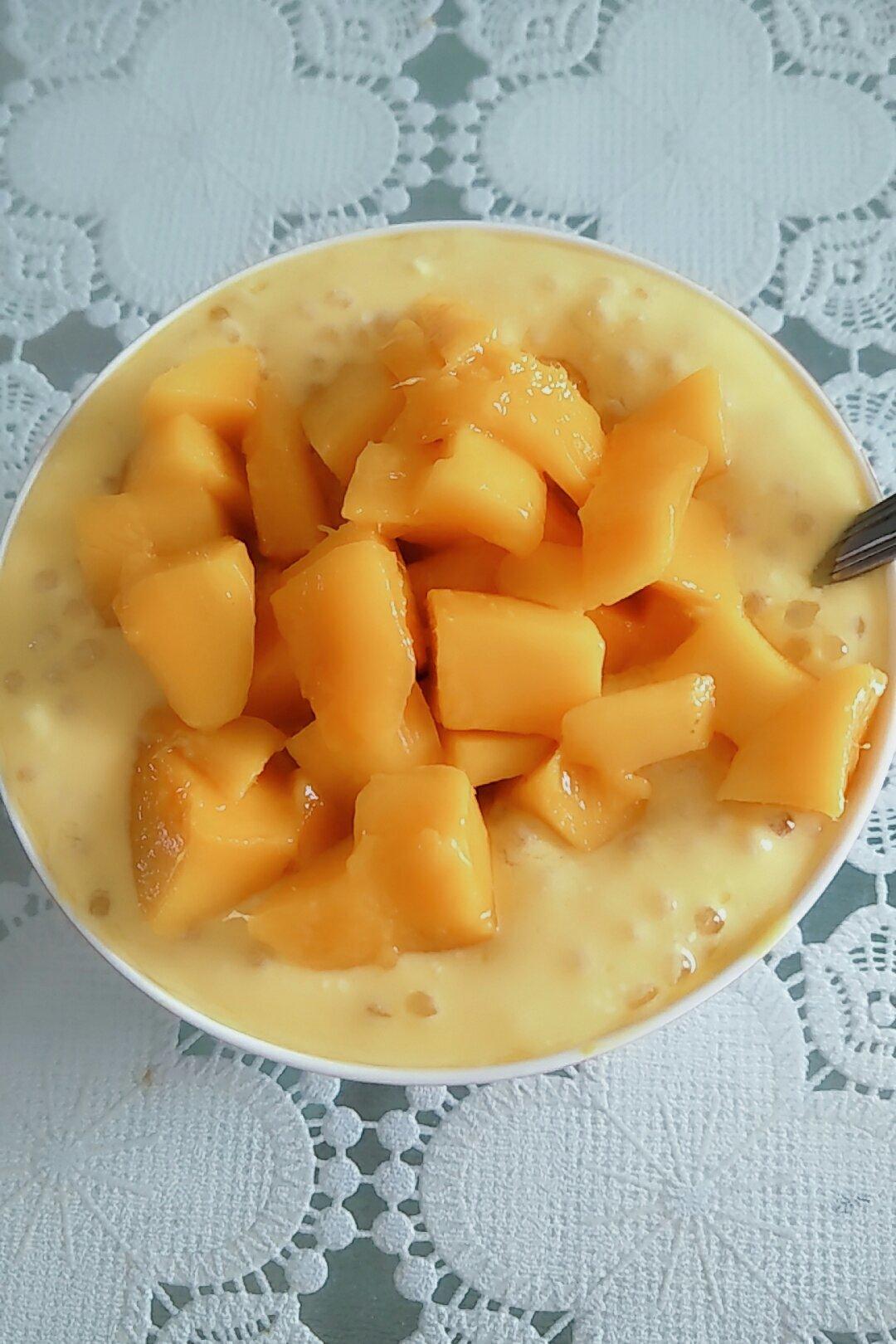 手机用户5806_peur做的芒果酸奶西米捞