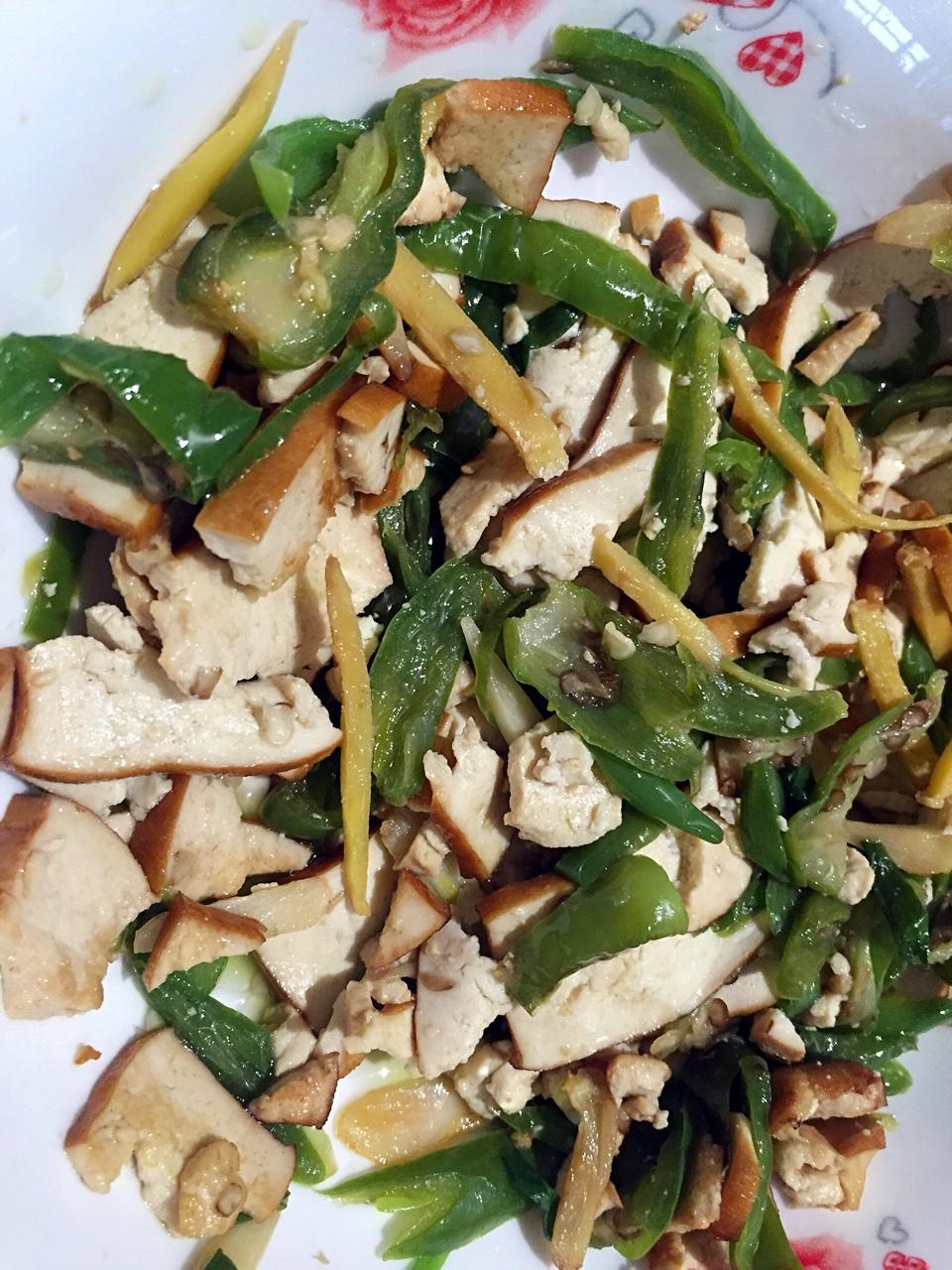 家常炒豆干