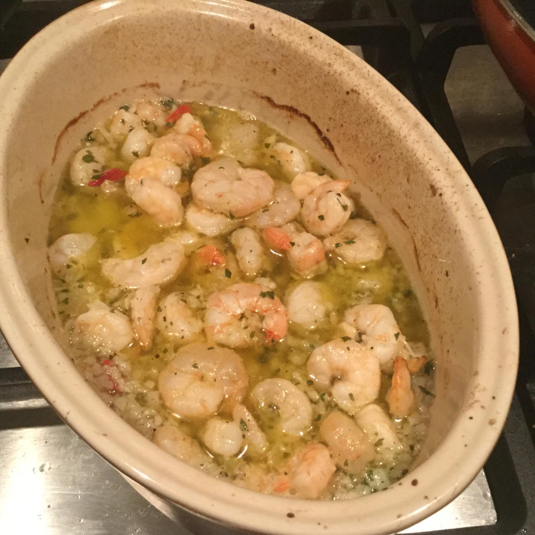 西班牙蒜香橄榄油虾