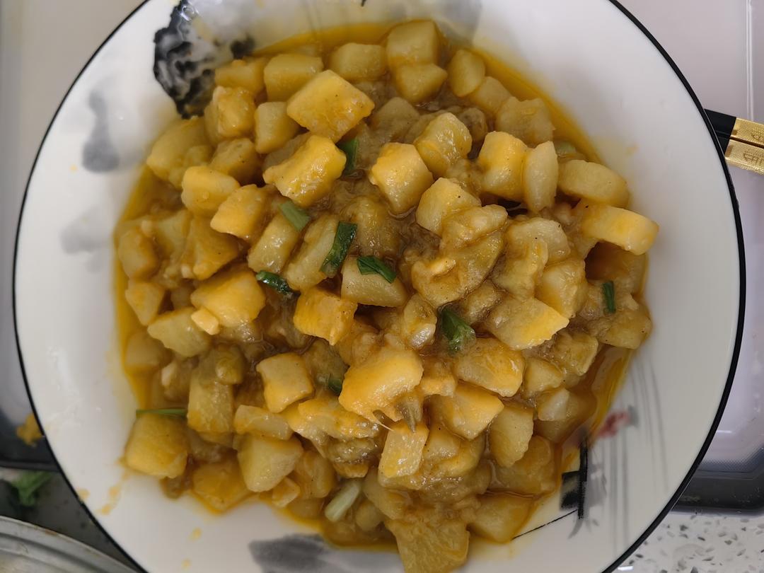 土豆炖茄子(东北菜)