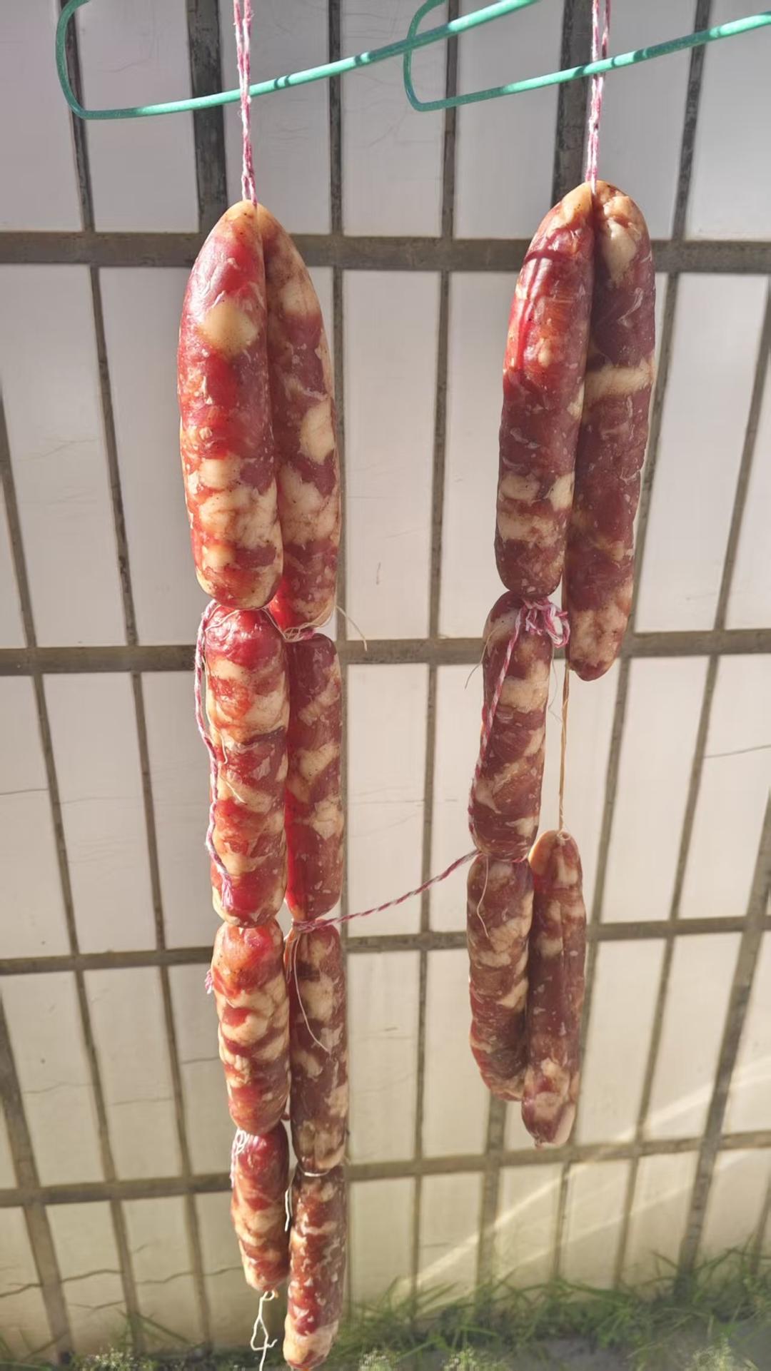 超好吃的广式腊肠