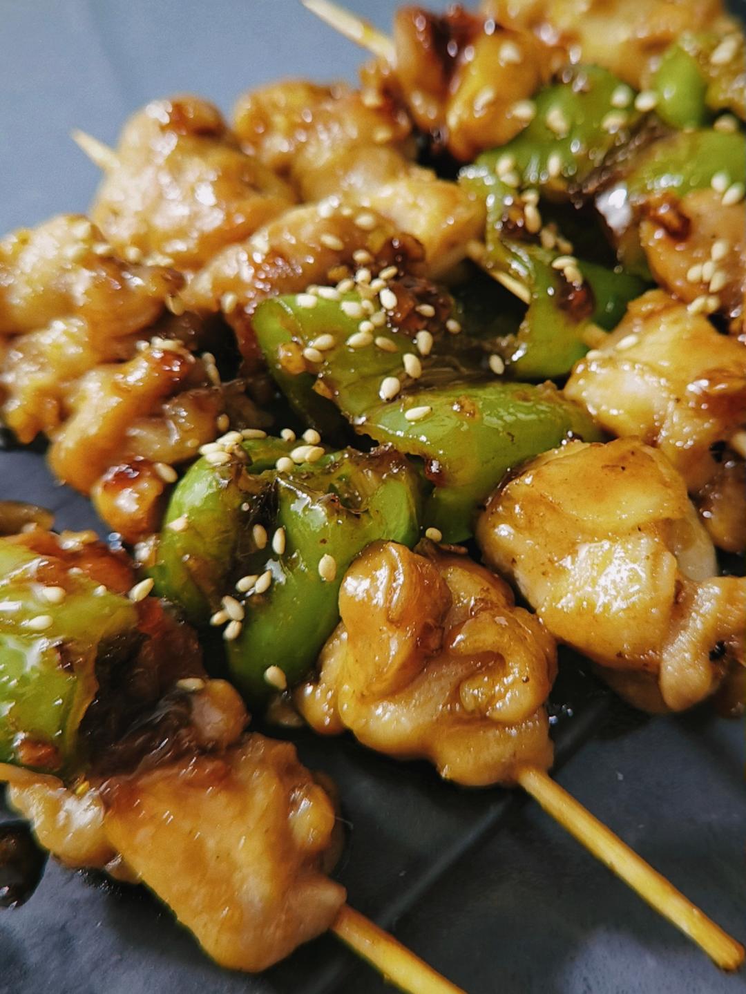 日剧里居酒屋必点菜，在家里做超级简单~和风鸡肉串