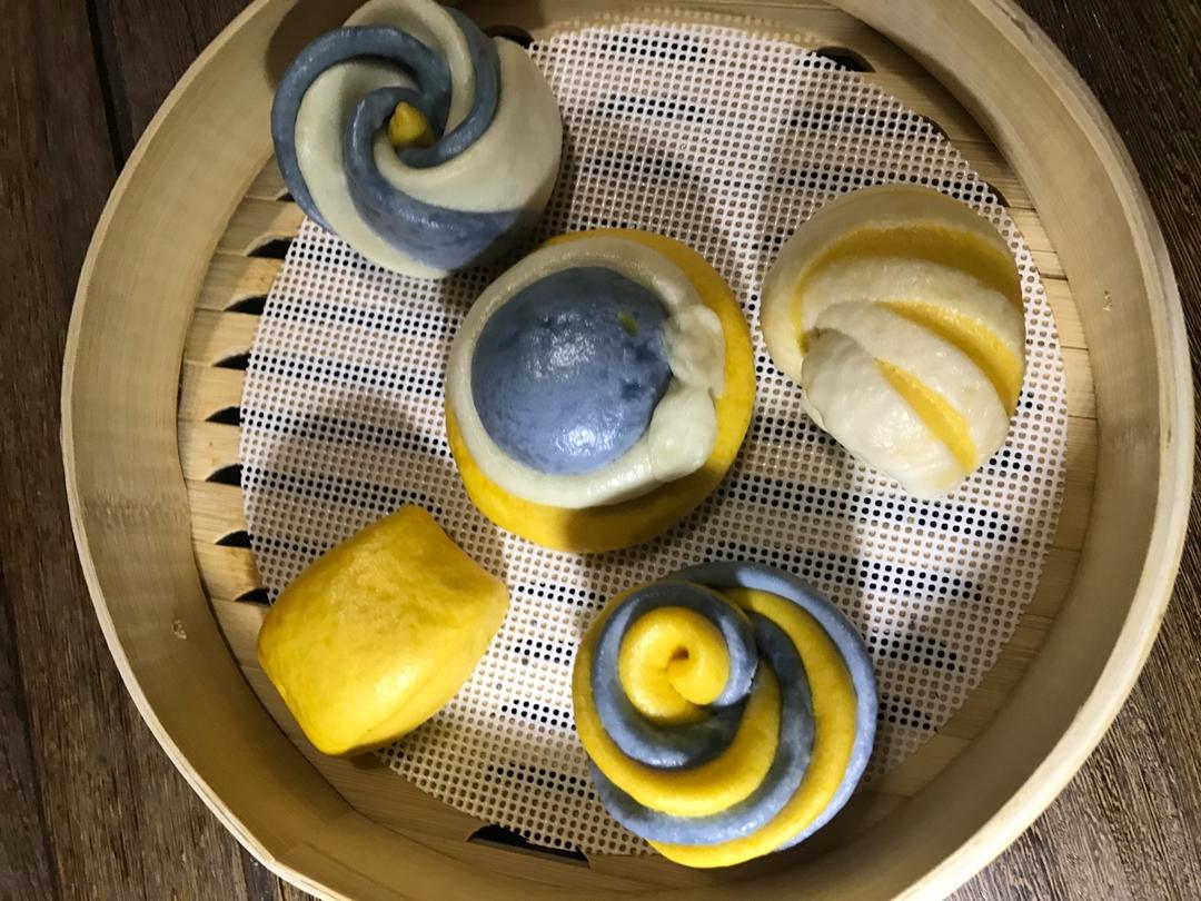 南瓜草帽馒头 花样馒头