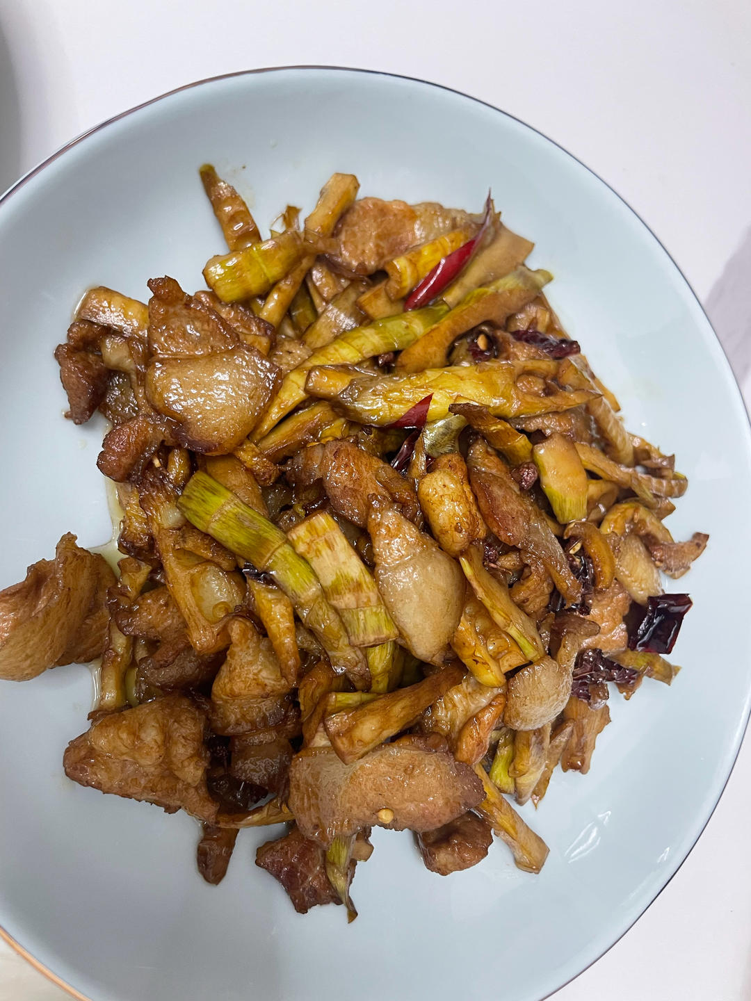 春笋炒肉（附这道菜的最佳打开方式）