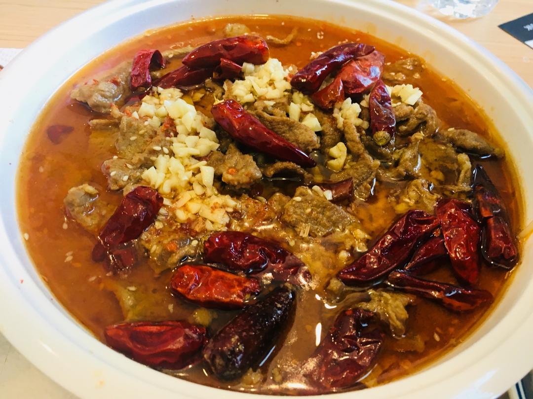 水煮牛肉（美食作家王刚）