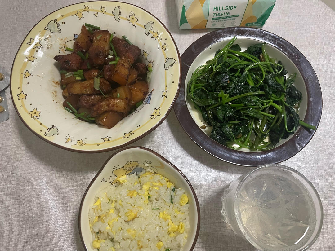 脆嫩好吃的清炒红薯叶，拿肉都不换！