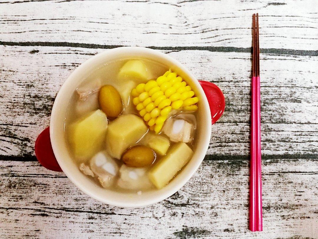 青橄榄煲排骨汤