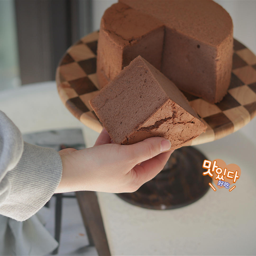 6寸加高~咖啡☕戚风