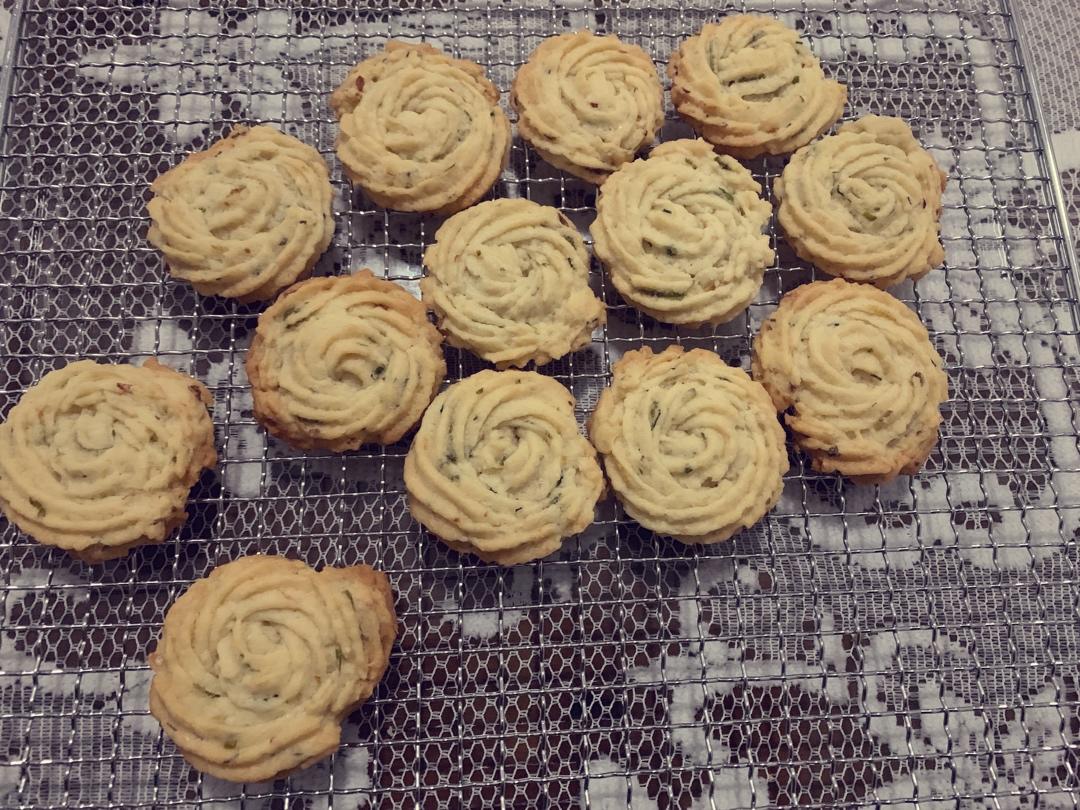 葱香曲奇——酥脆的咸味饼干