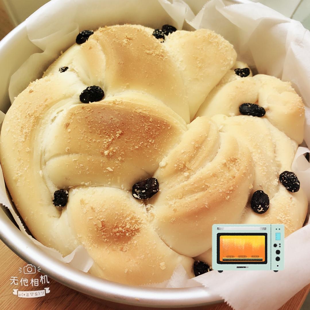 无黄油免揉手撕面包