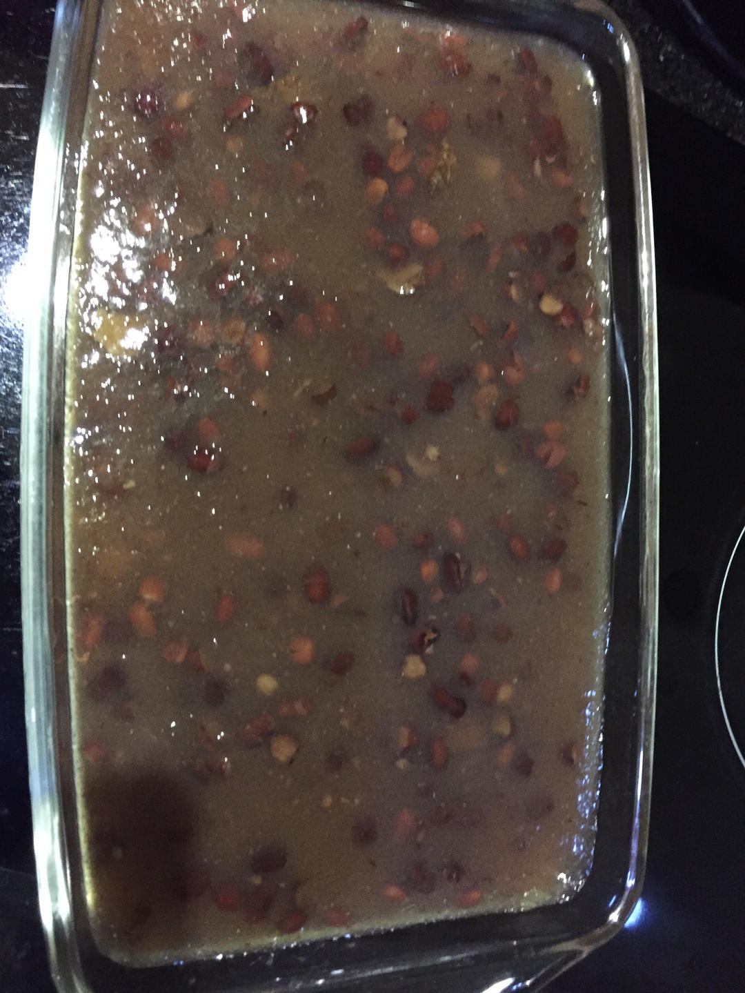 广式红豆马蹄糕：豆香味十足，百吃不腻