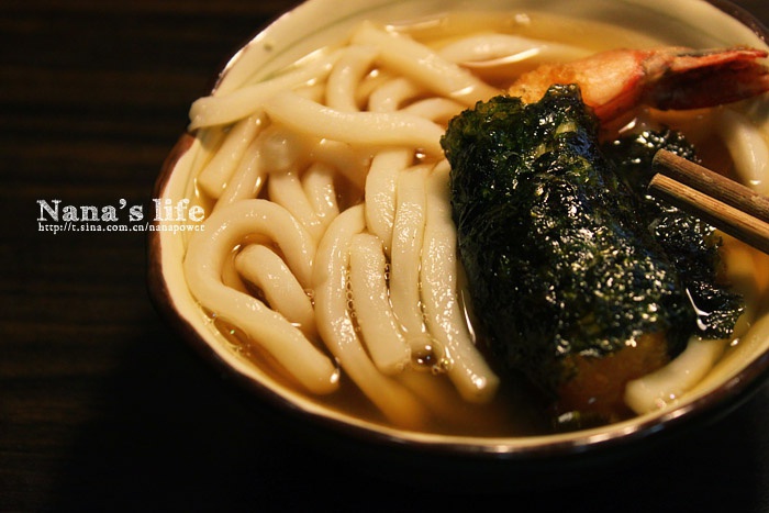 日式酱油乌冬面