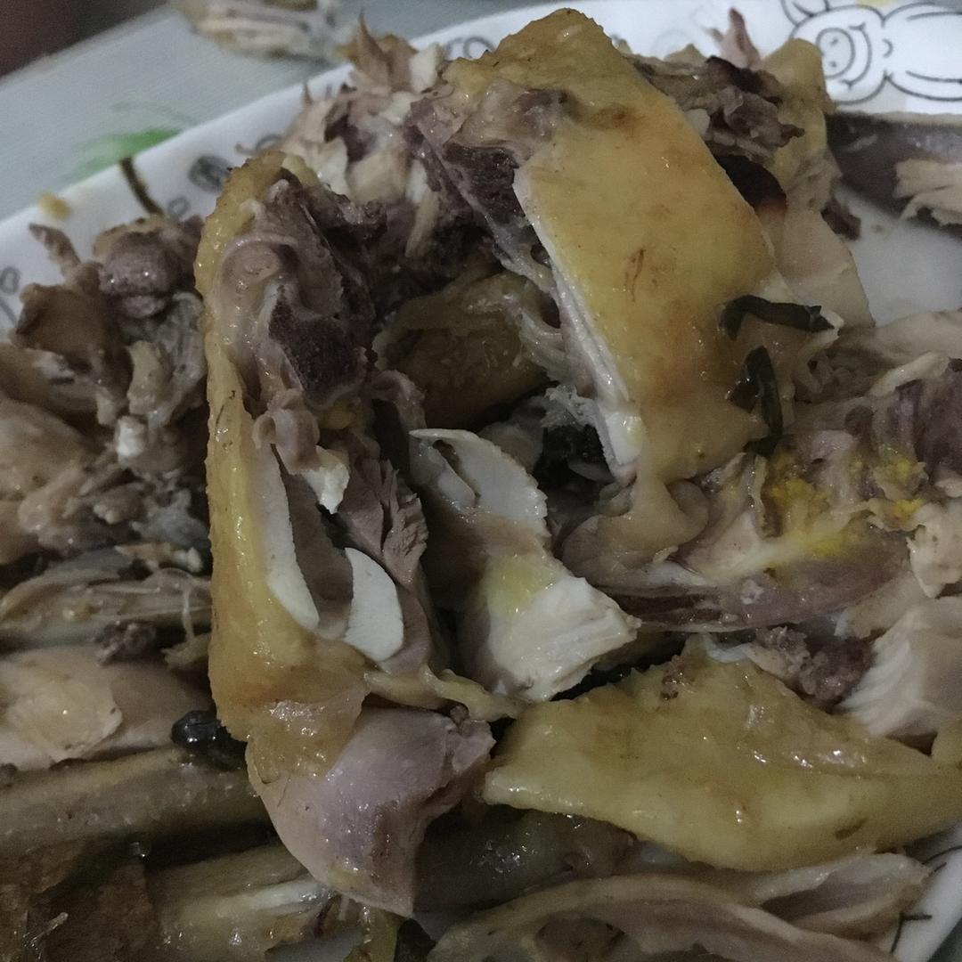 电饭煲版盐焗鸡