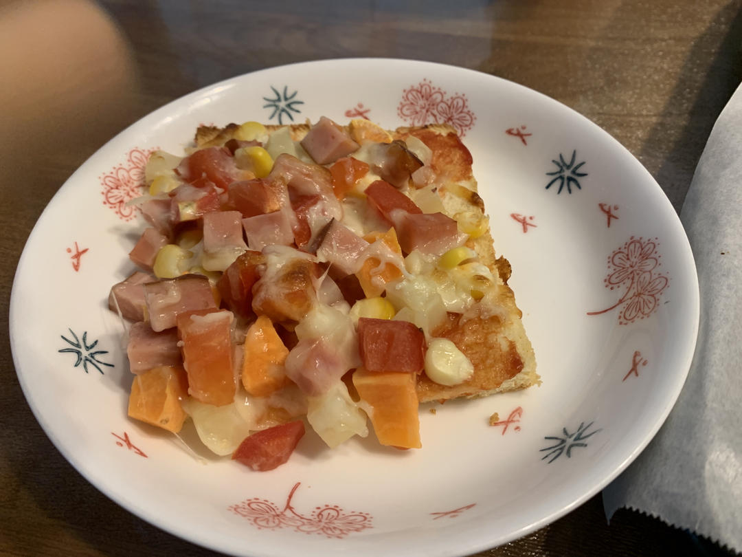 超好吃面包披萨🍕