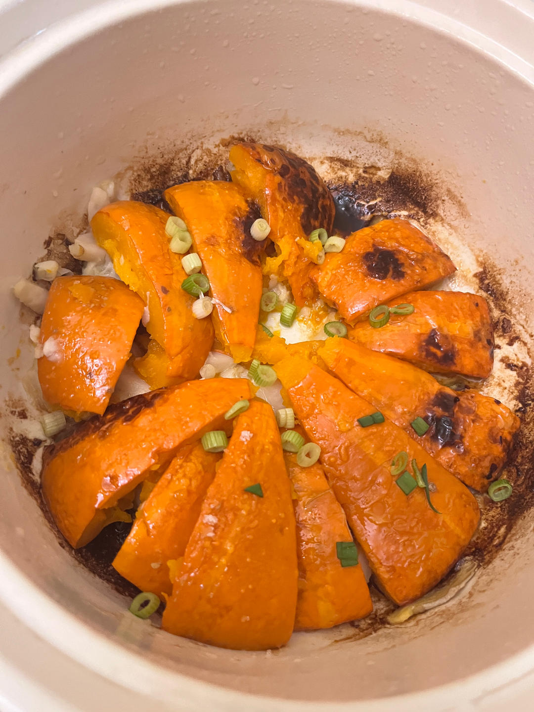 砂锅油浸焗南瓜