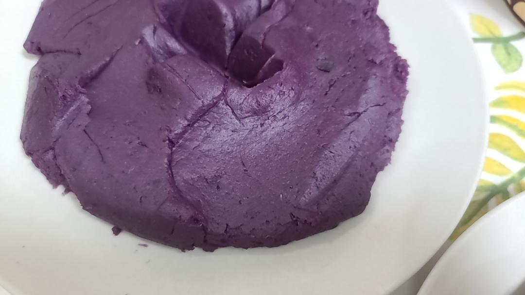 新手紫薯芋泥馅