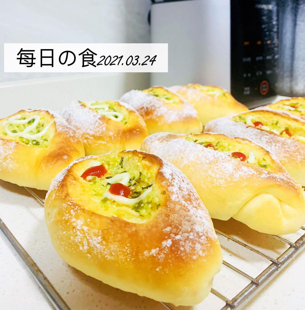 蒜香面包