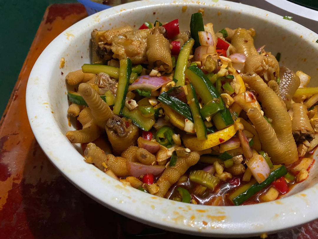 【柠檬酸辣鸡爪】自制超级无敌美味的网红鸡爪
