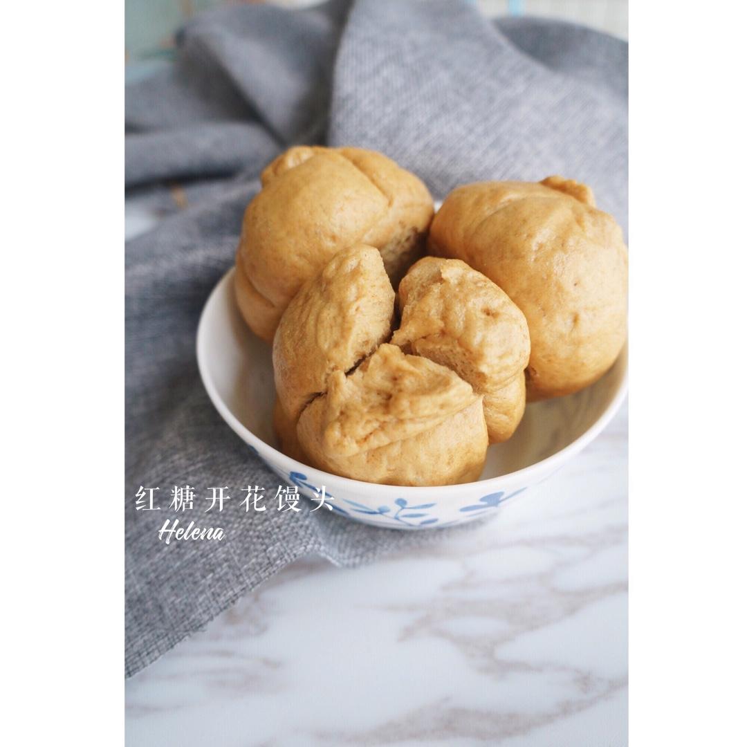 快手红糖开花馒头