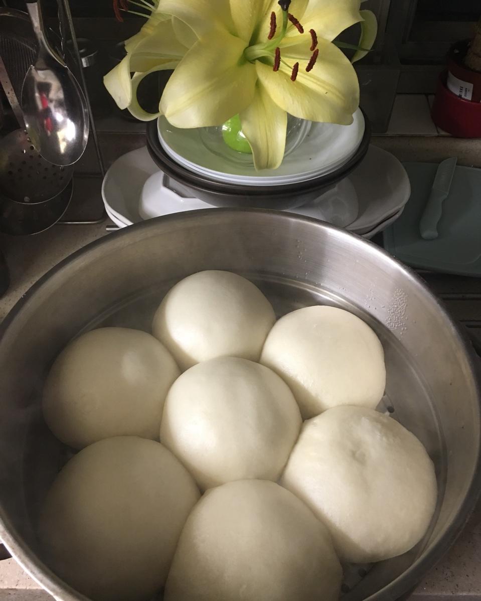 有着面包口感的红糖馒头（一次发酵）