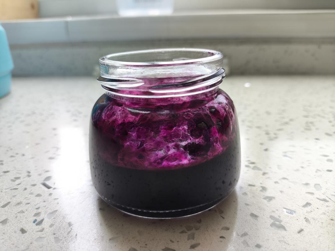零失败超快手十分钟微波炉蓝莓果酱