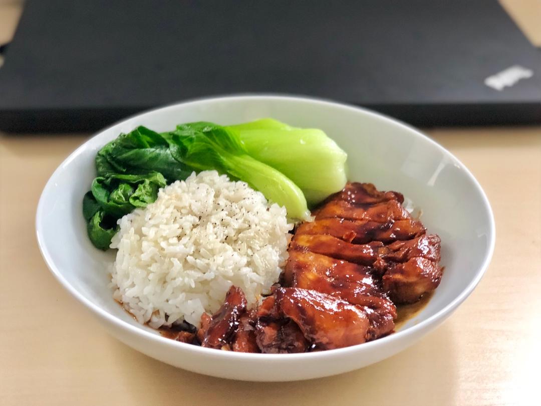 照烧鸡腿饭