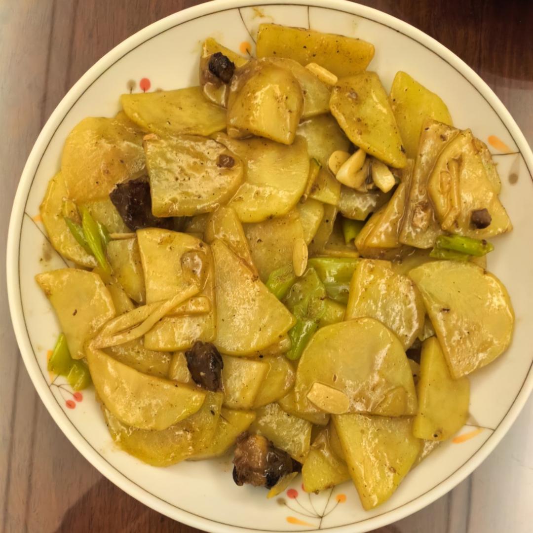土豆片炒肉