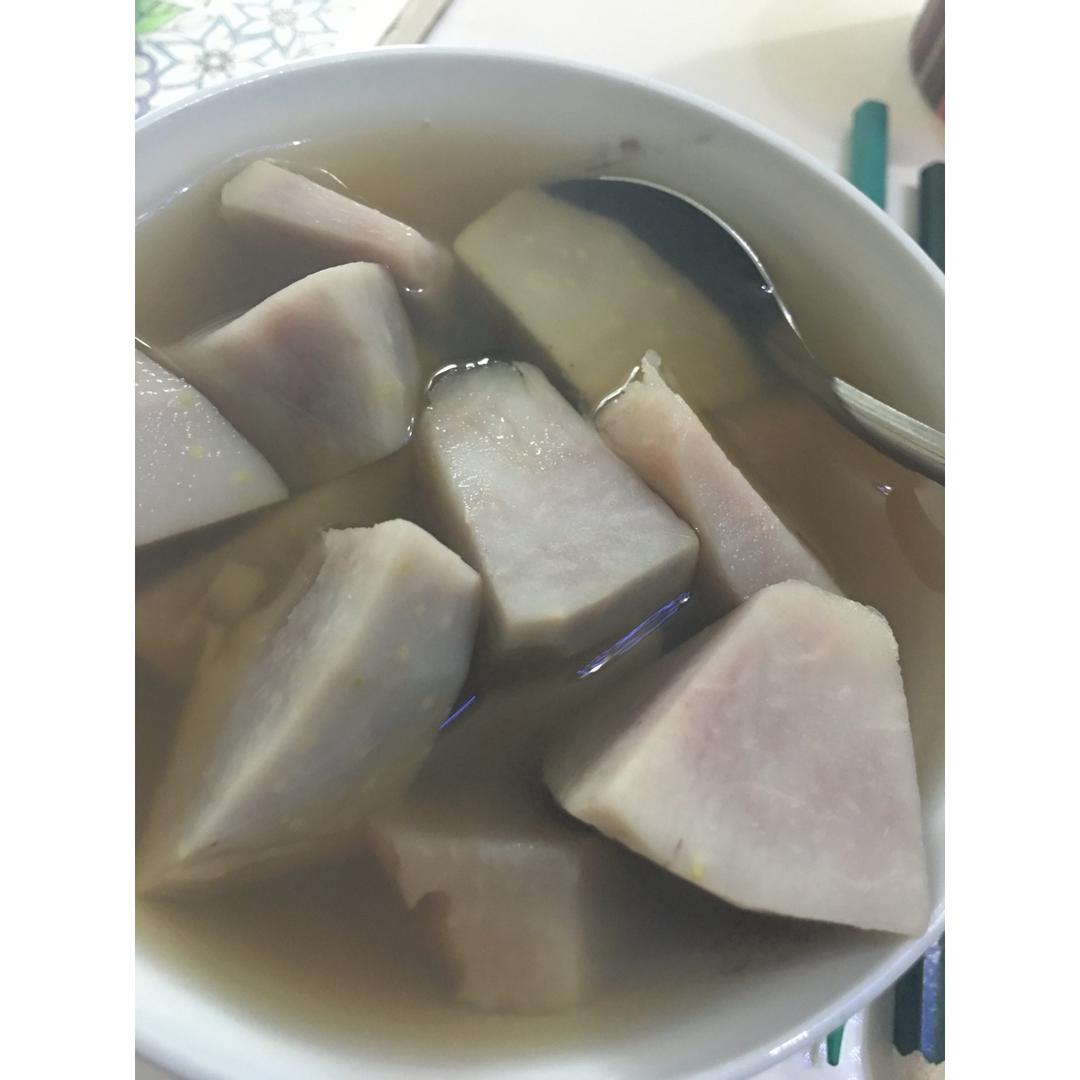 娟子肥嘟嘟做的芋头糖水