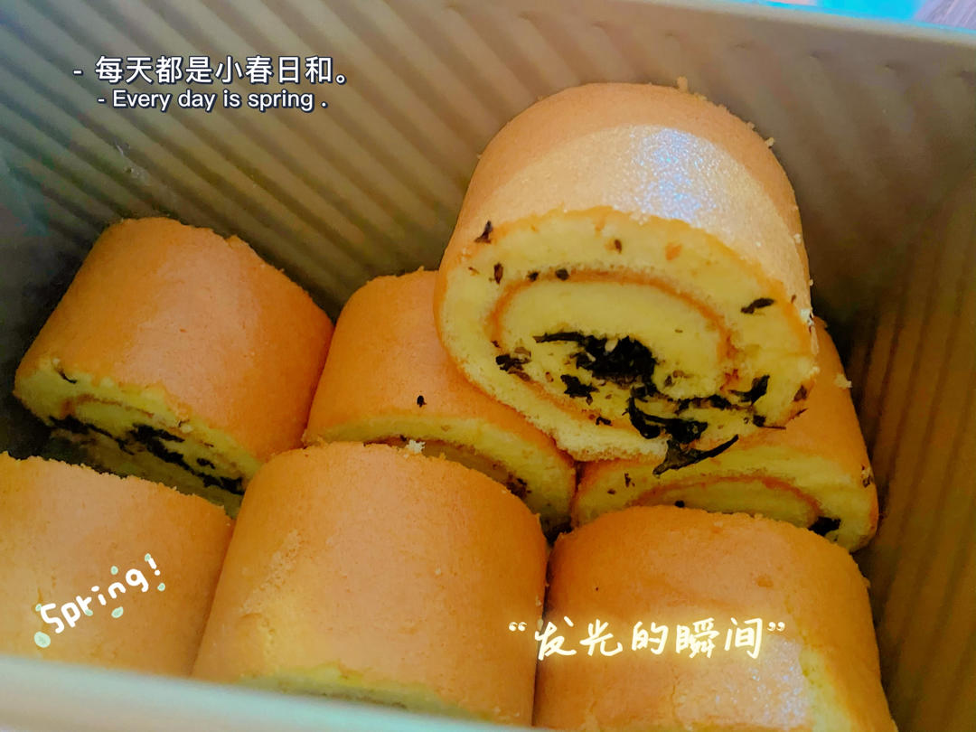 不用金烤盘的小四卷