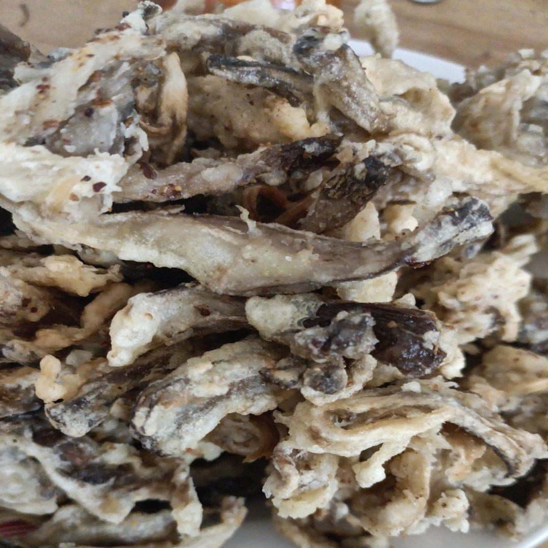干炸蘑菇的做法，大人小孩都喜欢