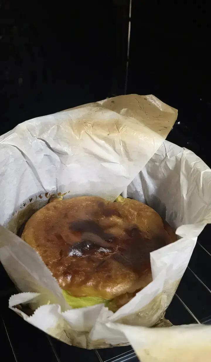 巴斯克芝士蛋糕❗不用淡奶油，健康酸奶版