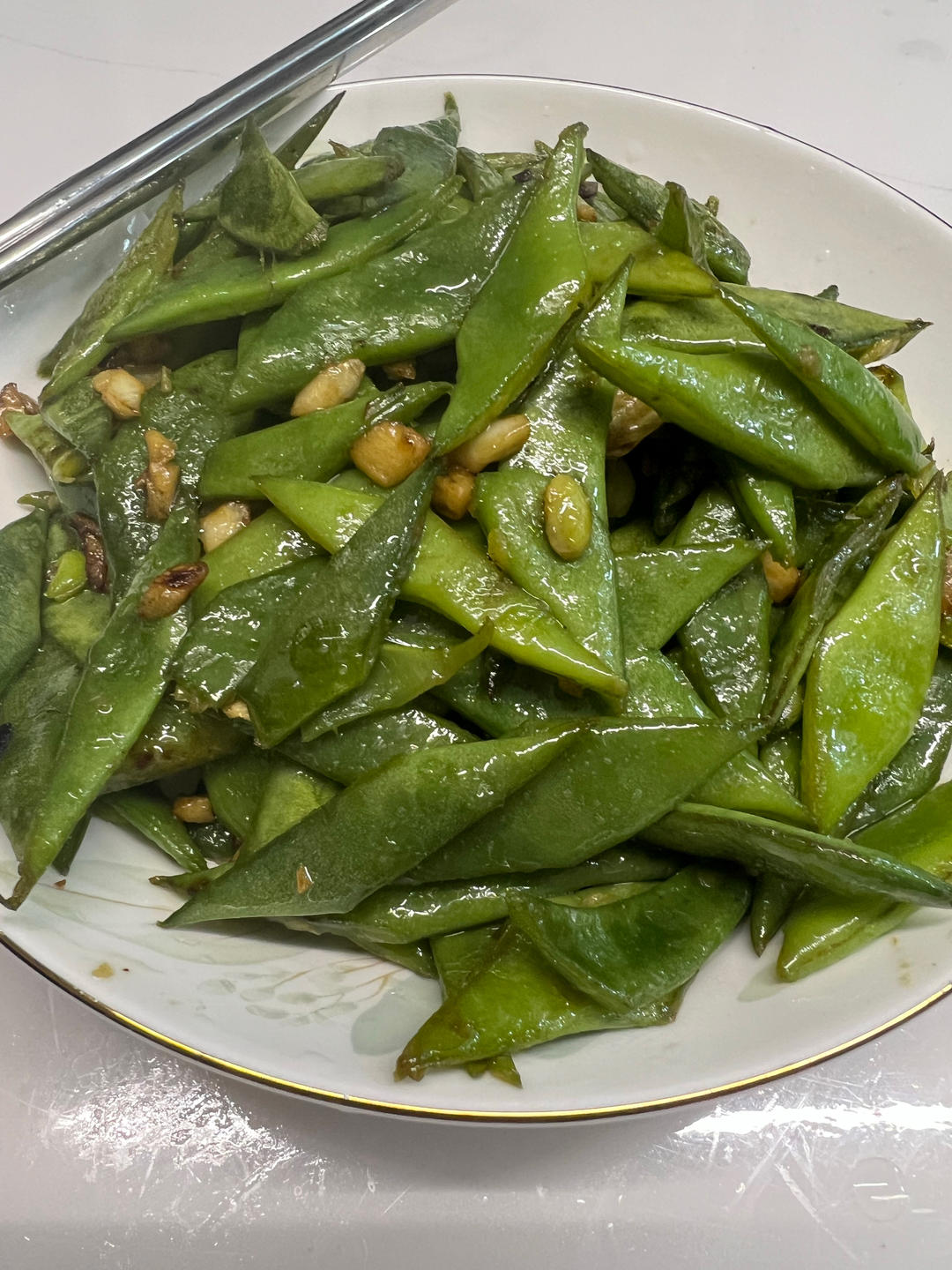 清炒扁豆角