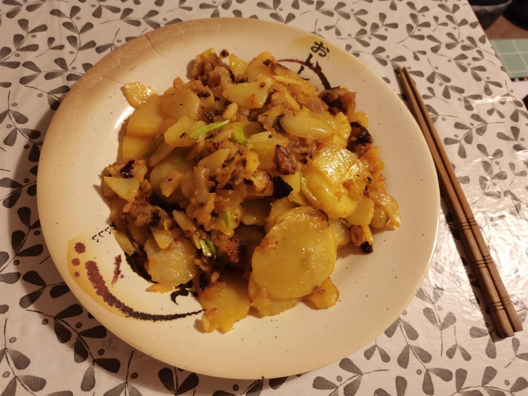 香煎土豆片（下饭神器）