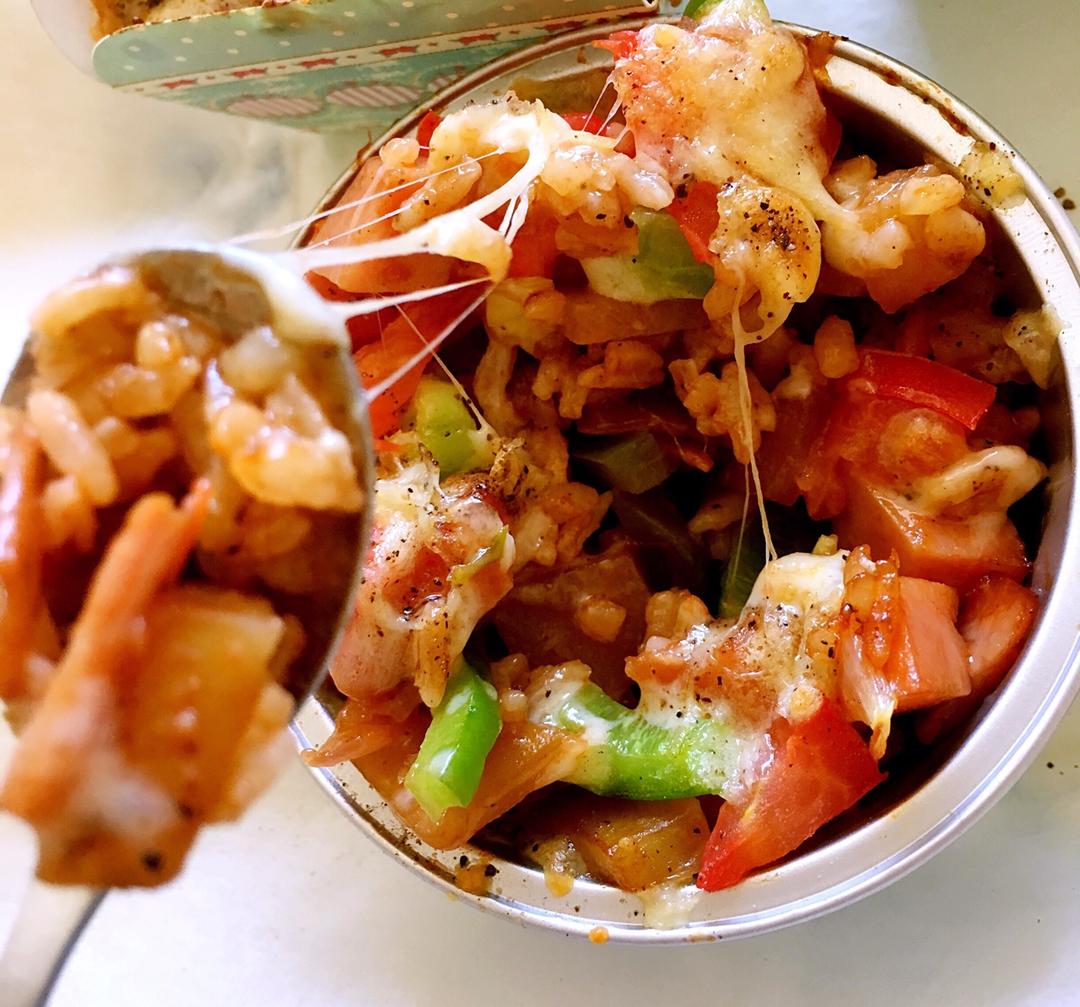番茄鸡肉浓情焗饭【两人份】