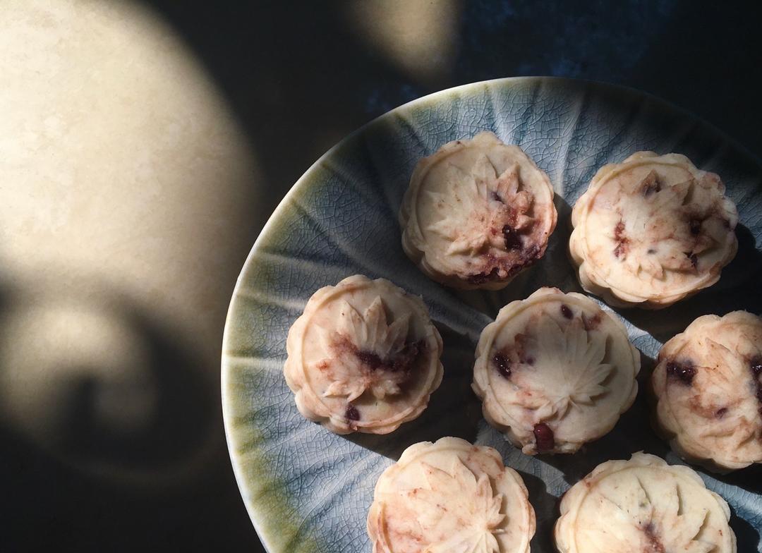 蜜红豆奶香淮山糕（芋头最爱的山药的吃法）