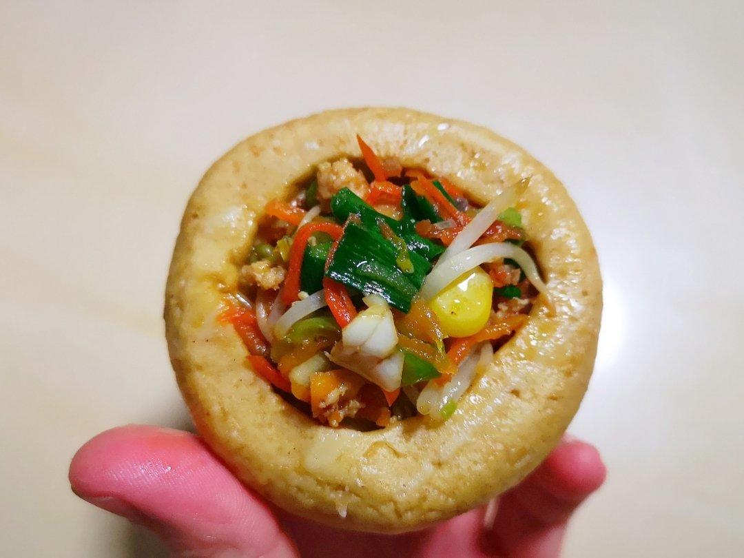 一口一个杂粮窝窝头