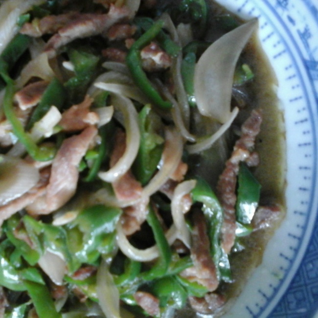 青椒肉丝