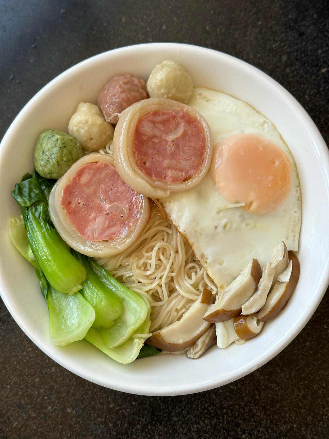 鲜美极了！松茸蘑菇竹升面