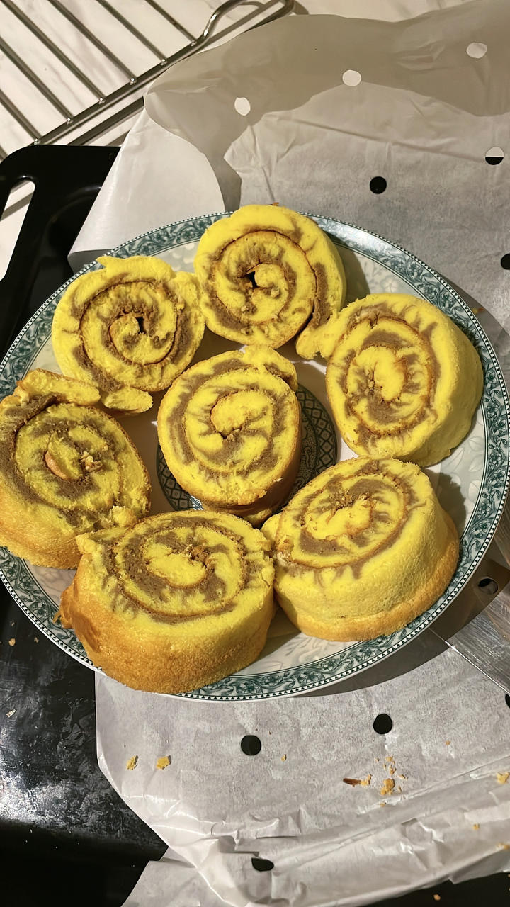 可可旋风蛋糕卷（视频）