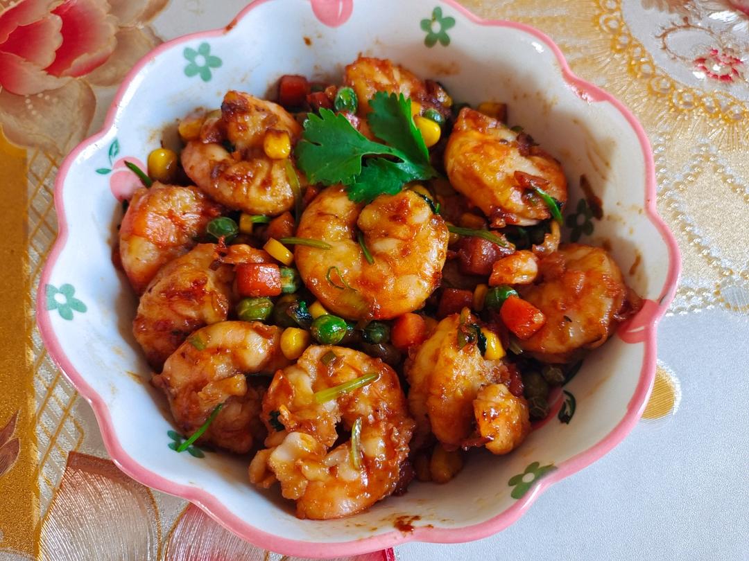 红烧虾仁