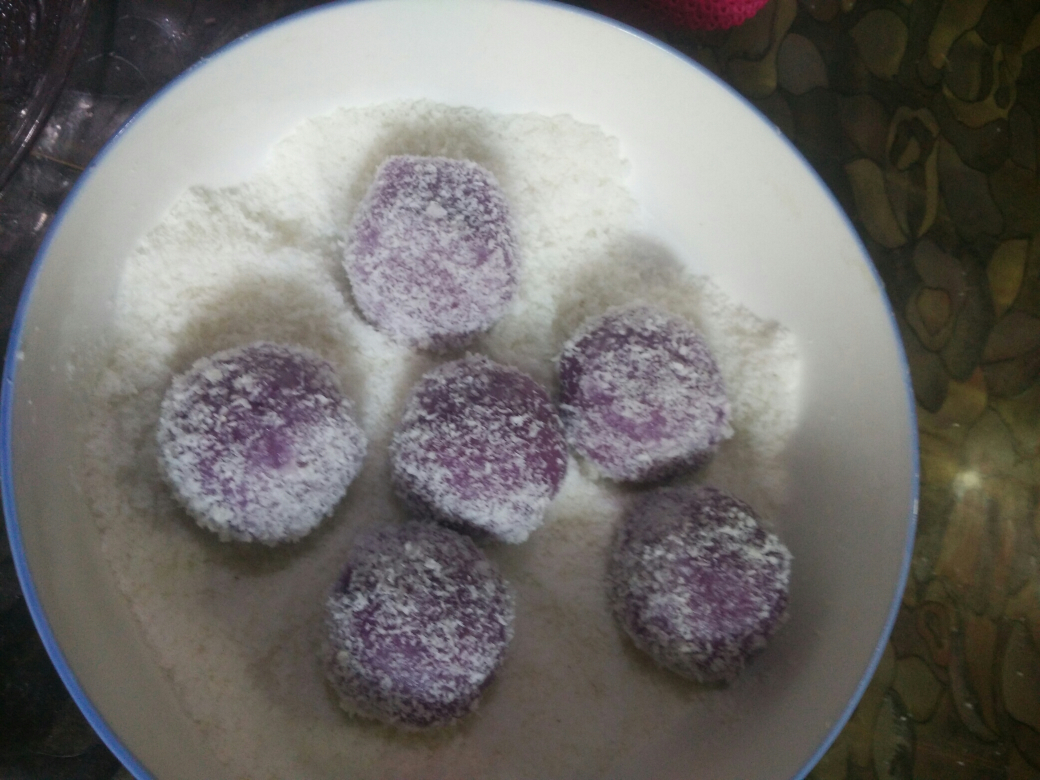 紫薯糯米糍的做法 步骤10