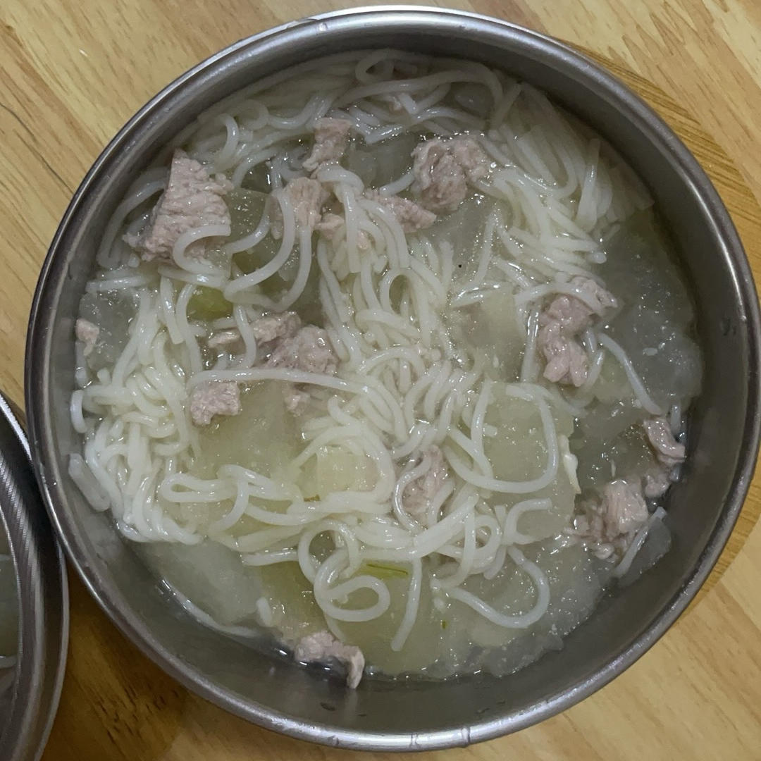 冬瓜肉片汤