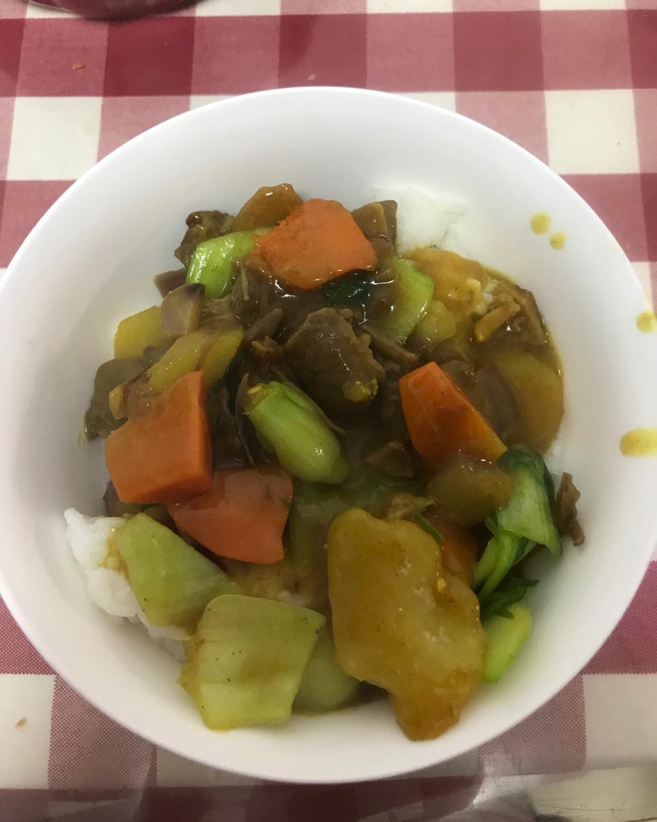 咖喱土豆牛肉