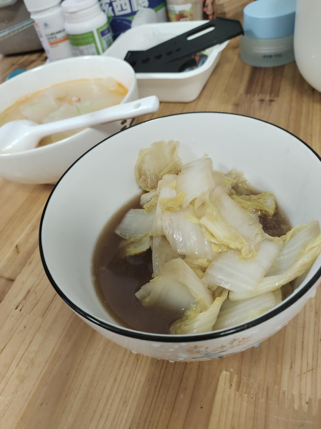 酸辣娃娃菜极简版💜