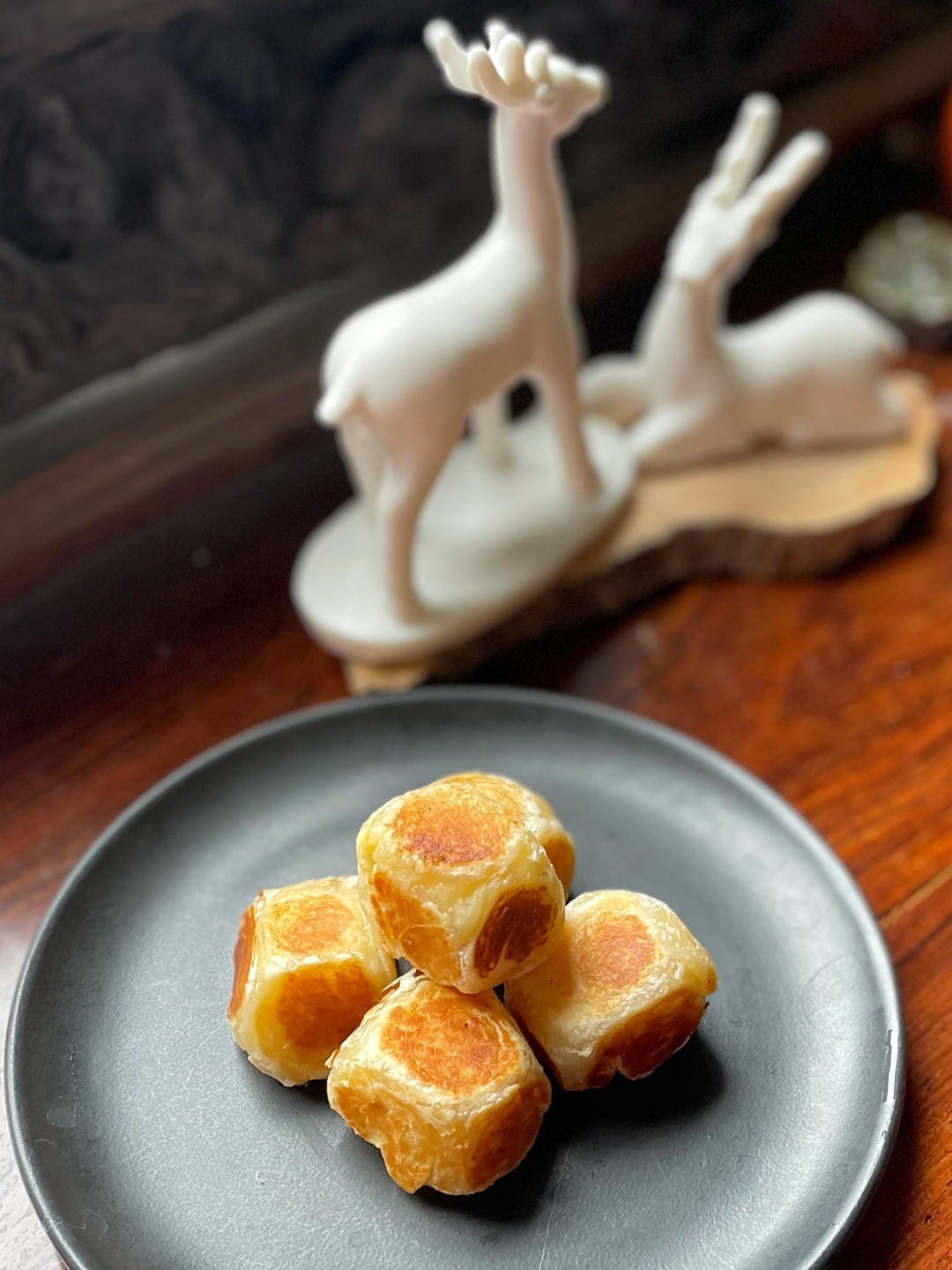 过年吃剩的元宵汤圆变身豆仙糕