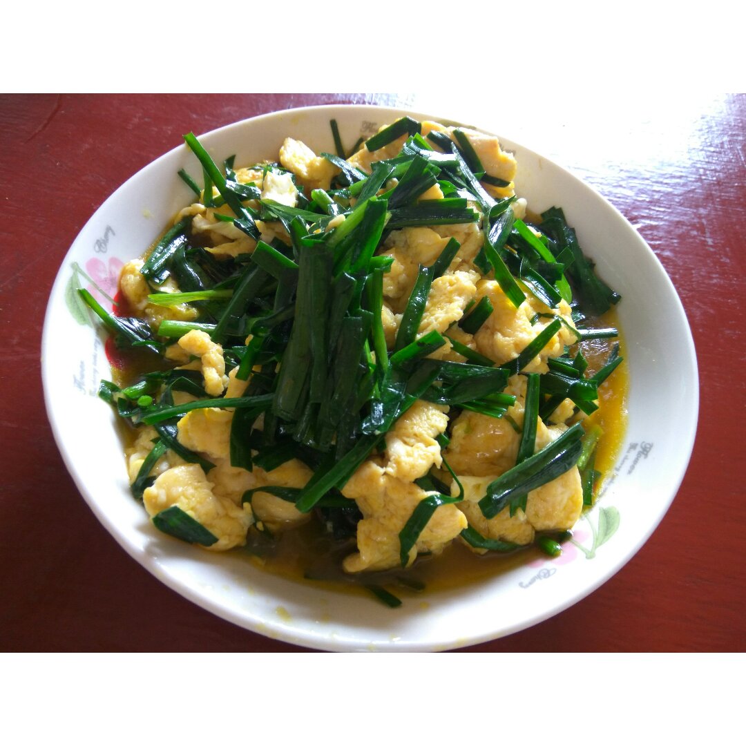 韭菜炒鸡蛋