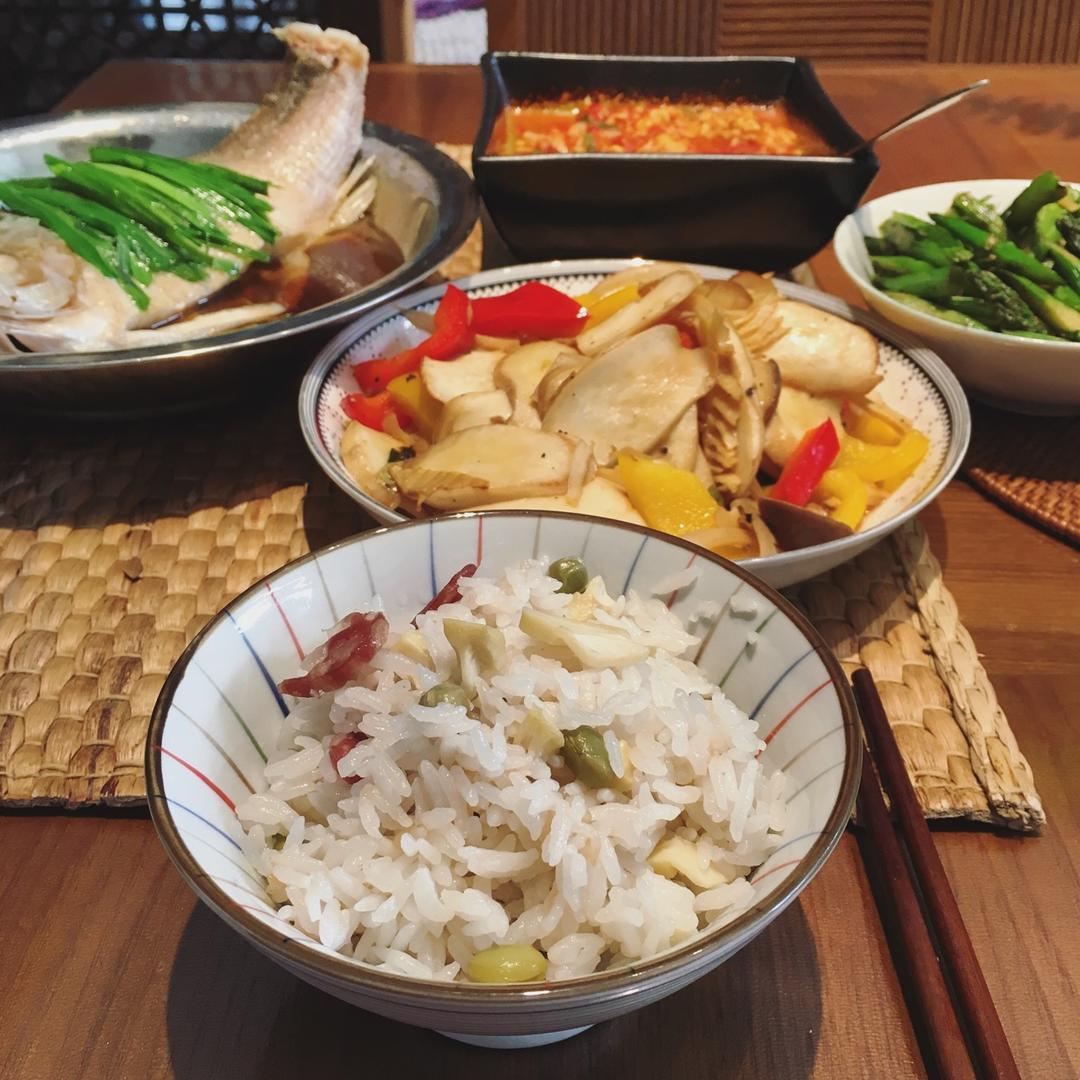 朴素好吃的立夏饭