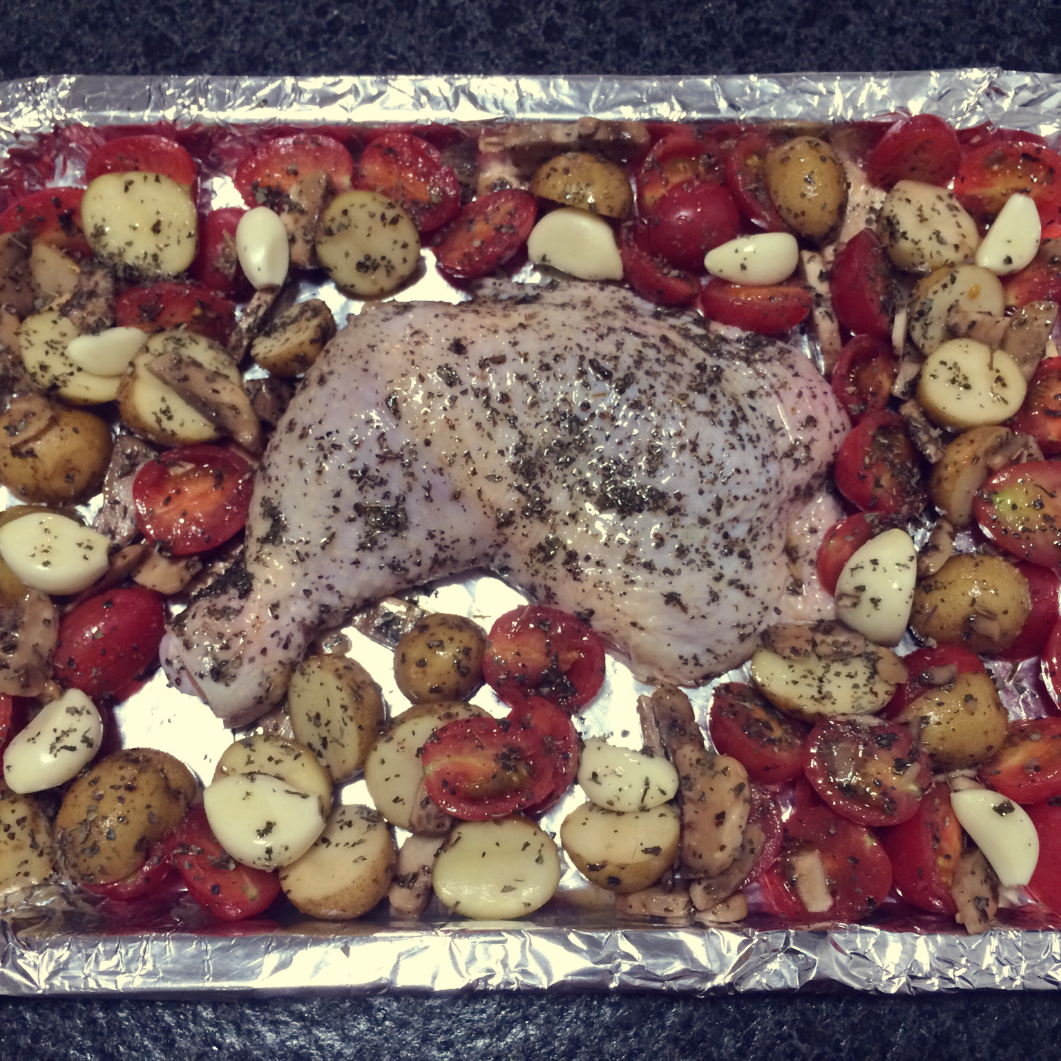 【法式烤鸡腿】