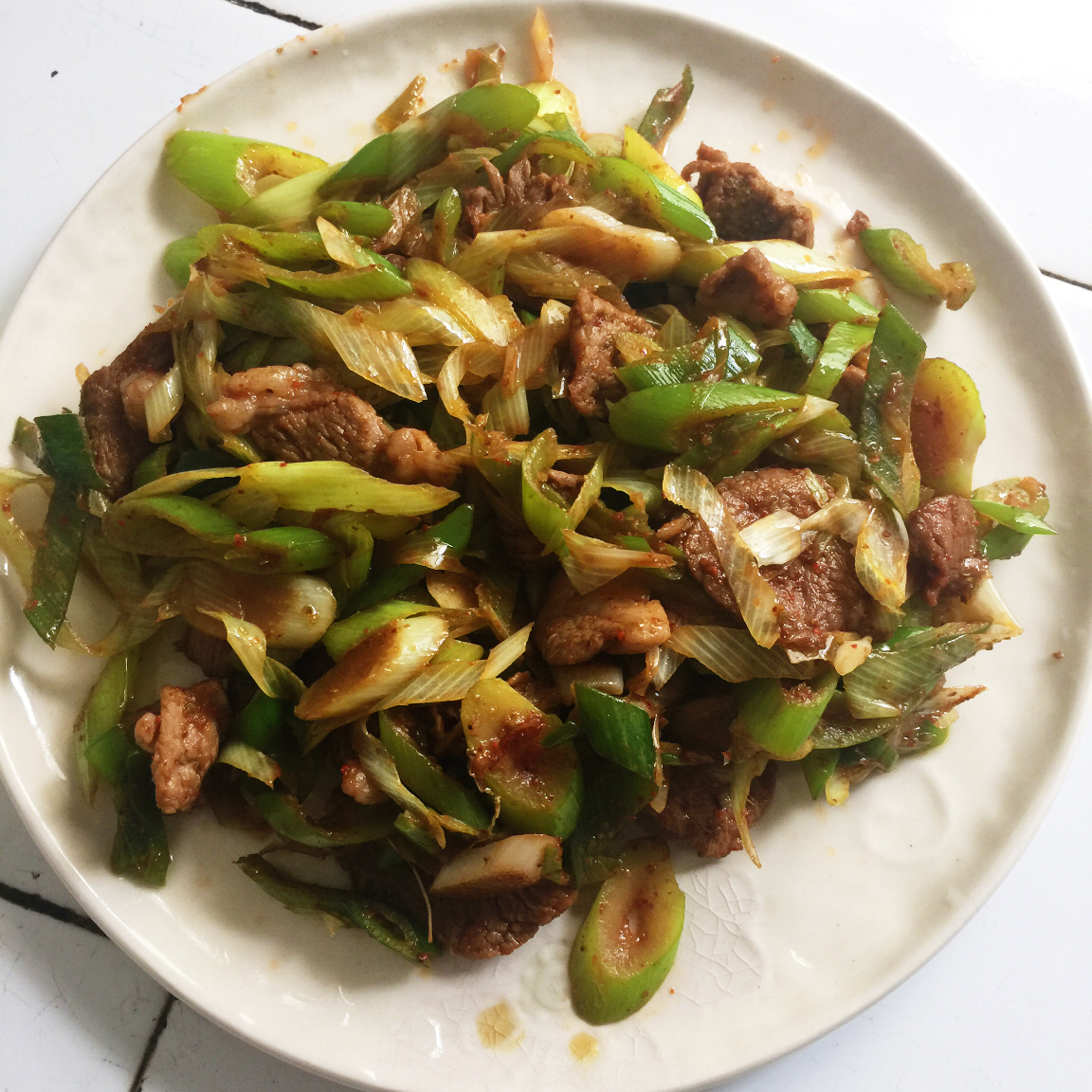 葱爆羊肉