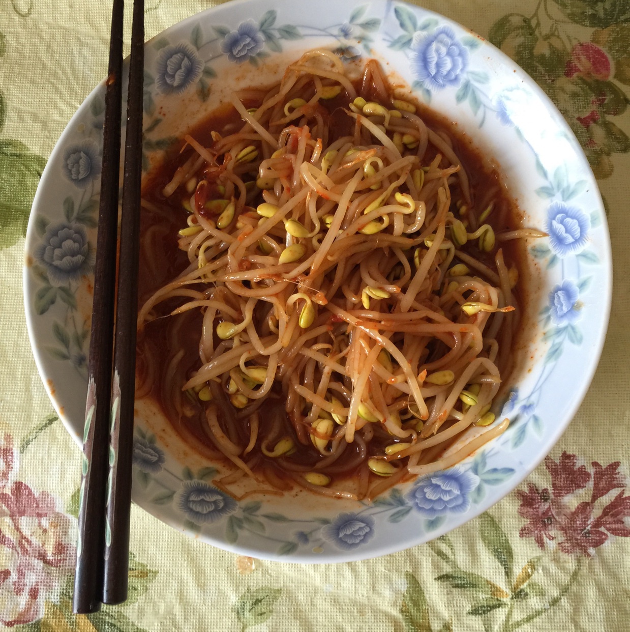 韩式凉拌豆芽